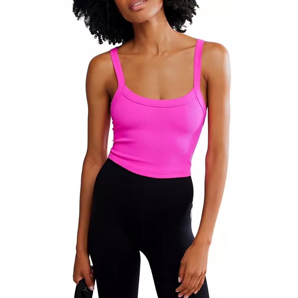 FP Movement by Free People All Clear Cami In Fuschia Flirt, NWT